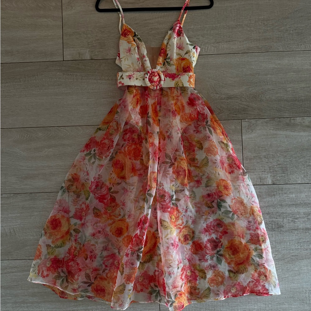 For Love & Lemons Floral Dress